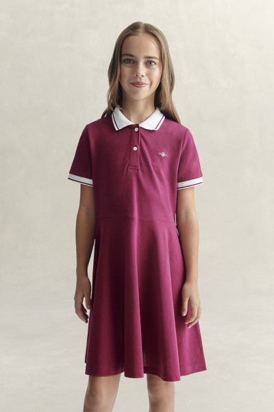 RUHA GANT SHIELD SS POLO DRESS - Kép 1