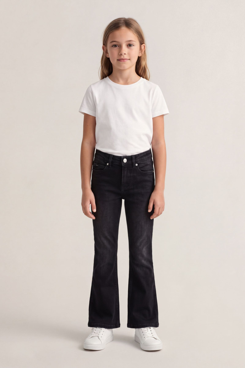 DŽÍNSY GANT BOOTCUT JEAN BLACK