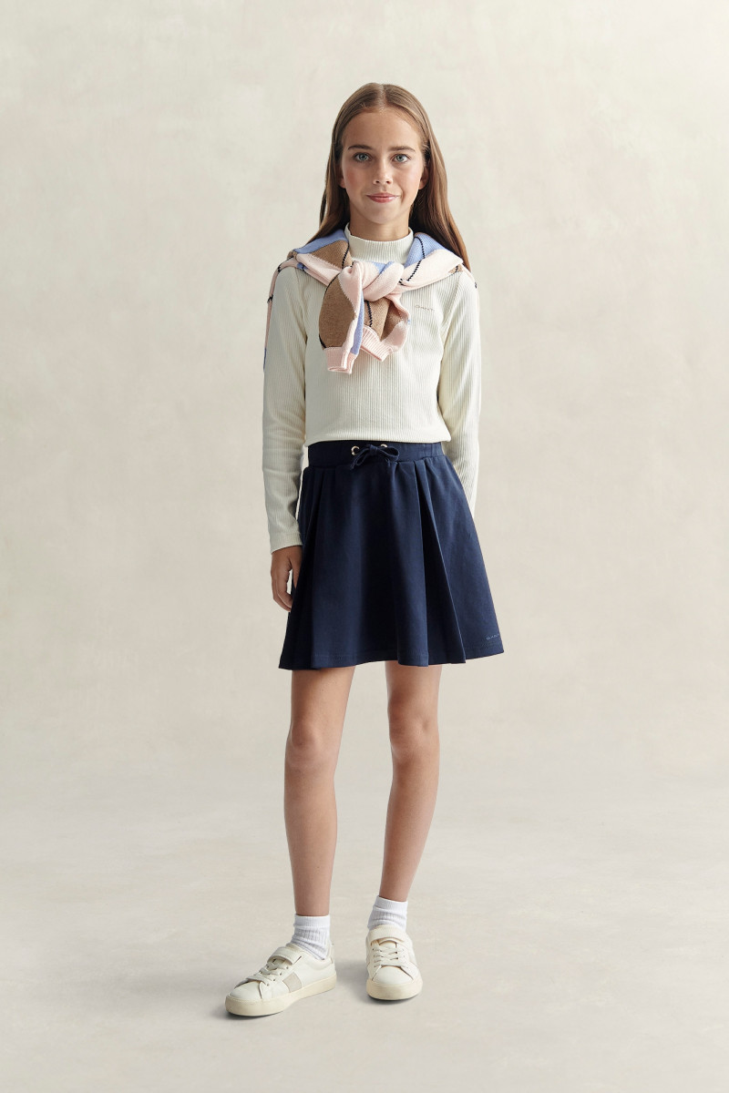 SUKŇA GANT SWEAT SKIRT EVENING BLUE