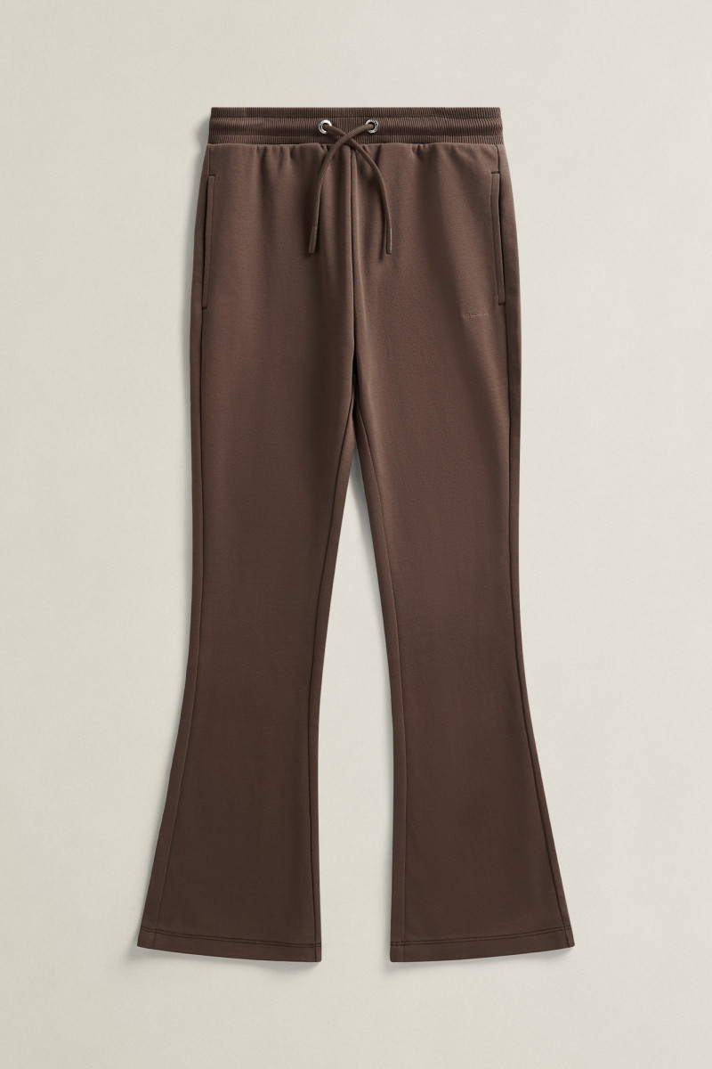 TEPLÁKY GANT BOOTCUT SWEATPANTS SHADOW BROWN