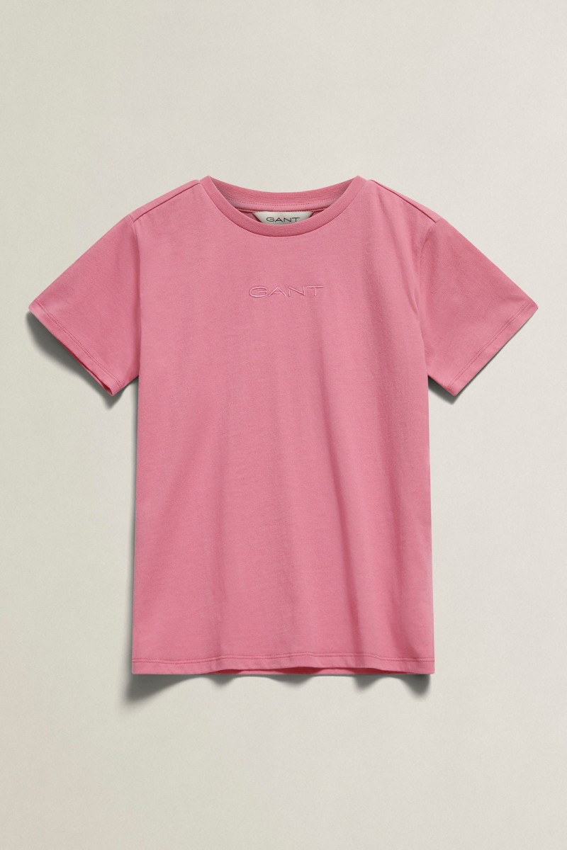 TRIČKO GANT SS T-SHIRT WILD PINK
