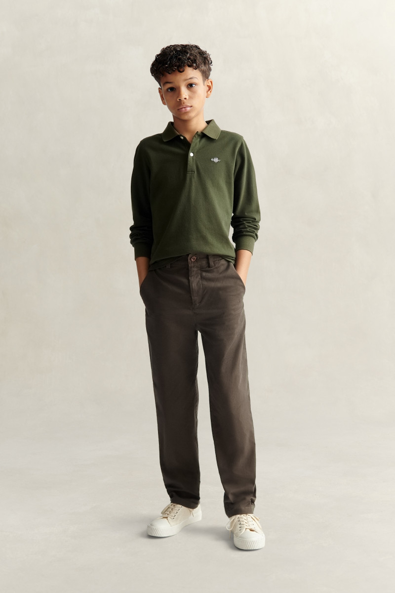 NOHAVICE GANT CHINO SHADOW BROWN