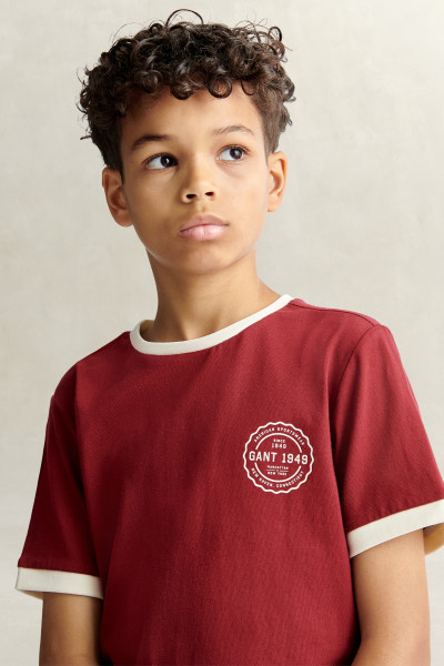 TRIČKO GANT RINGER T-SHIRT - Fotografia č. 2