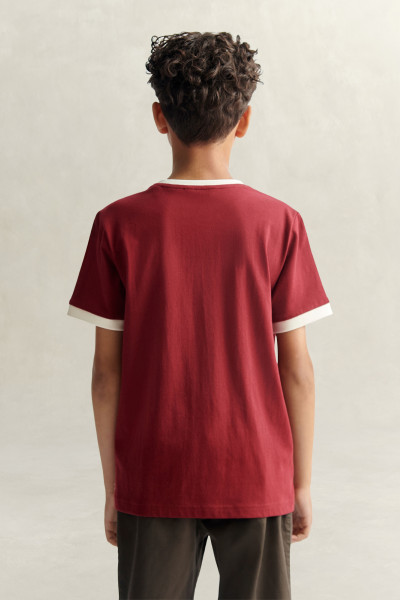 TRIČKO GANT RINGER T-SHIRT - Fotografia č. 4