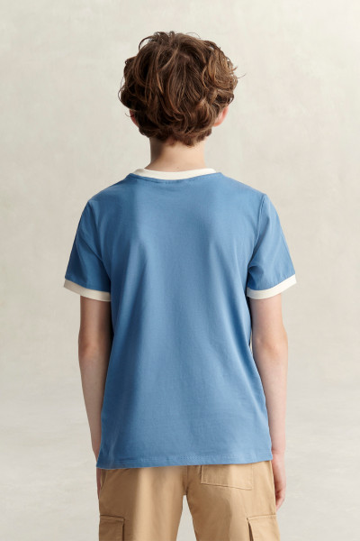 TRIČKO GANT RINGER T-SHIRT - Fotografia č. 2