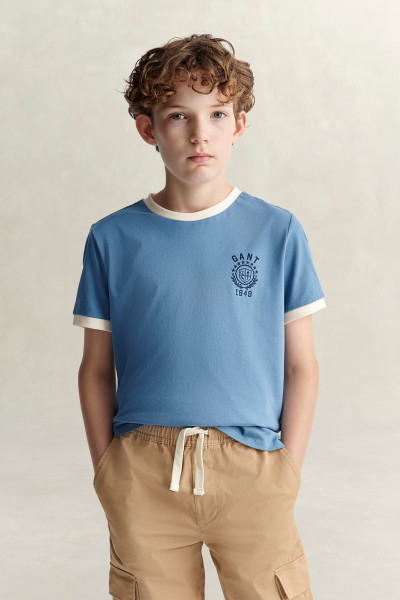 TRIČKO GANT RINGER T-SHIRT - Fotografia č. 4
