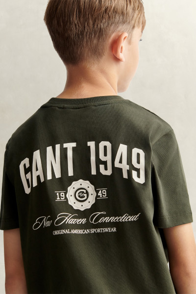 TRIČKO GANT NEW HAVEN T-SHIRT - Fotografia č. 2