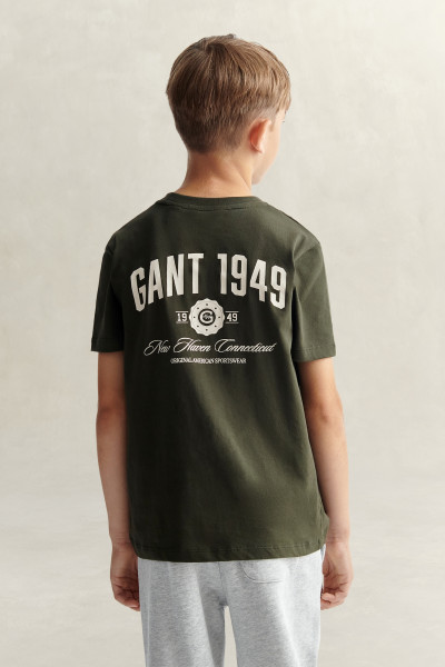 TRIČKO GANT NEW HAVEN T-SHIRT - Fotografia č. 4