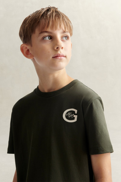 TRIČKO GANT NEW HAVEN T-SHIRT - Fotografia č. 5