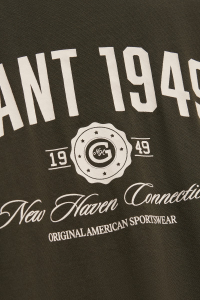 TRIČKO GANT NEW HAVEN T-SHIRT - Fotografia č. 9