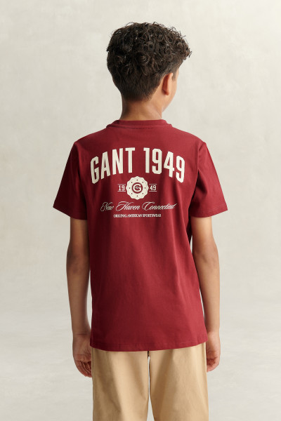 TRIČKO GANT NEW HAVEN T-SHIRT - Fotografia č. 2