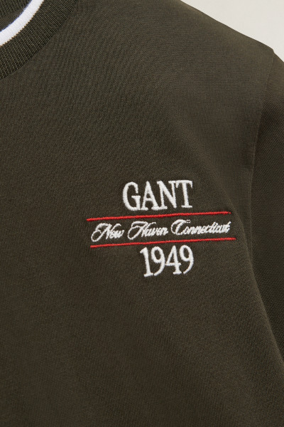 TRIČKO GANT CREST LS T-SHIRT - Fotografia č. 6