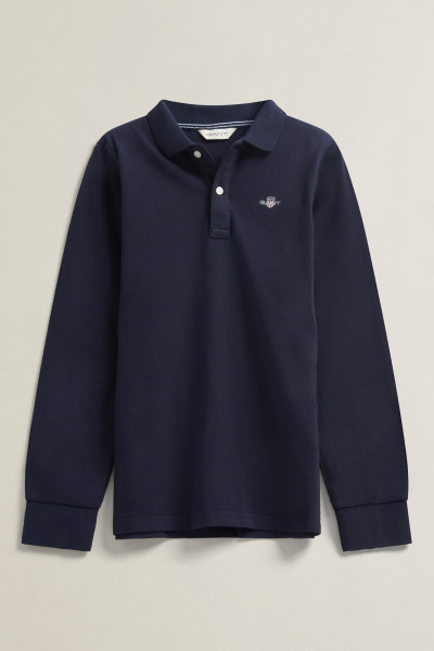 POLOKOŠEĽA GANT SHIELD LS PIQUE POLO SHIRT - Fotografia č. 5