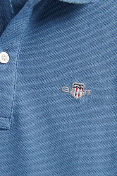 POLOKOŠEĽA GANT SHIELD LS PIQUE POLO SHIRT - Fotografia č. 6