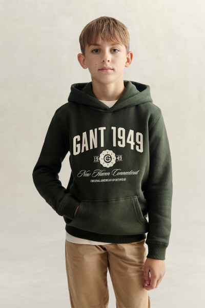 MELEGÍTŐFELSŐ GANT COLLEGIATE OTH HOODIE - Kép 1