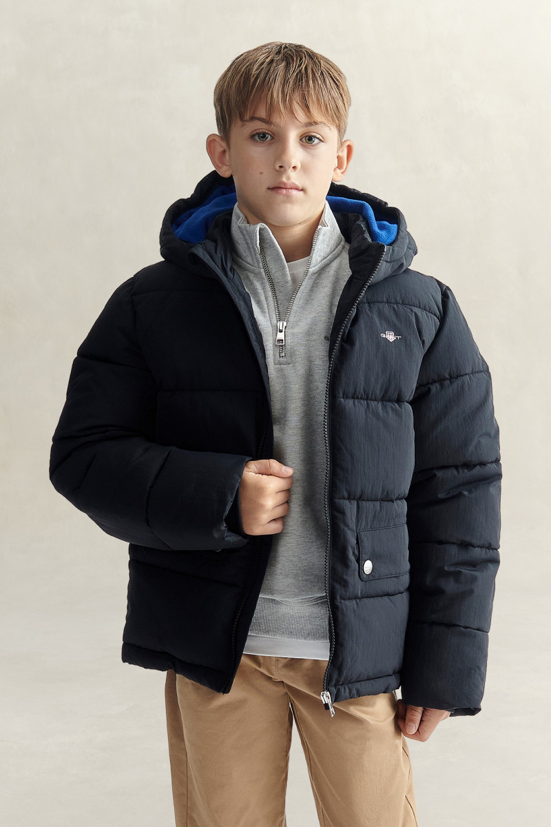 BUNDA GANT CLOUD BAFFLE JACKET BLACK