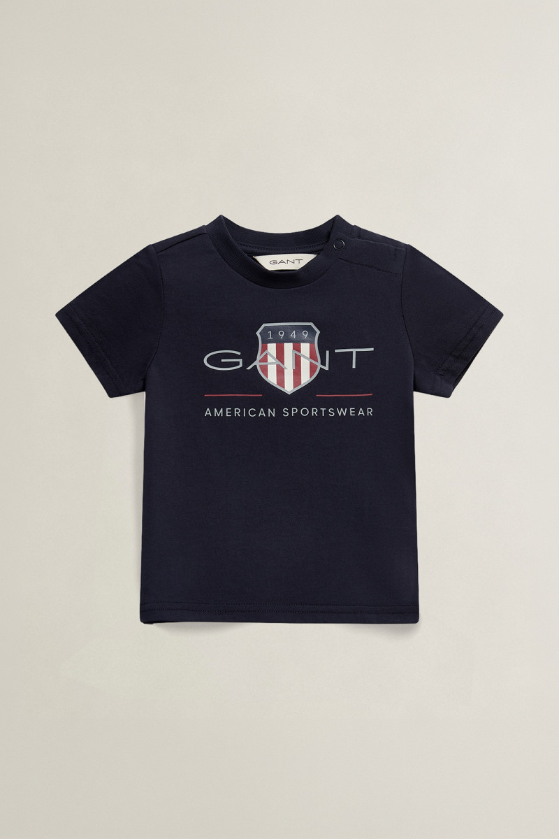 TRIČKO GANT ARCHIVE SHIELD SS T-SHIRT EVENING BLUE
