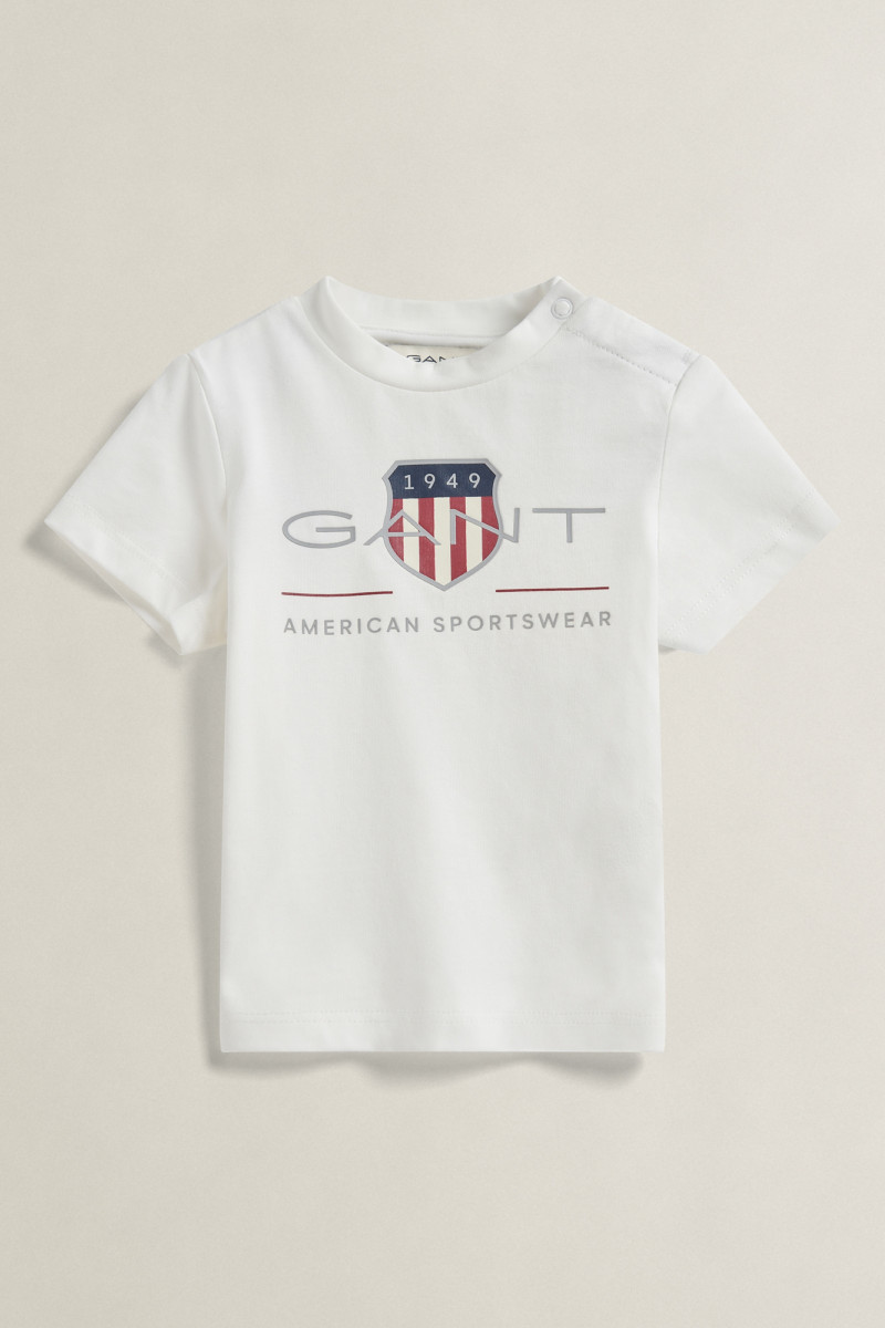 TRIČKO GANT ARCHIVE SHIELD SS T-SHIRT WHITE