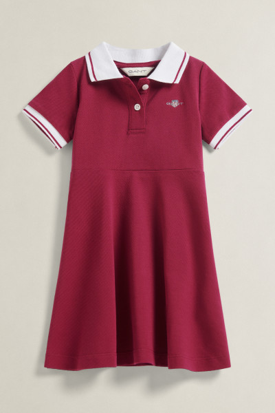 RUHA GANT SHIELD SS POLO DRESS - Kép 1