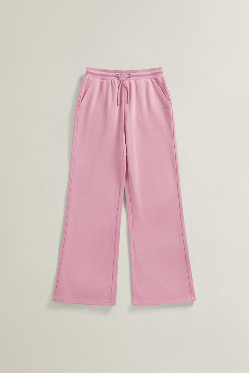 TEPLÁKY GANT STRAIGHT LEG SWEATPANTS WILD PINK