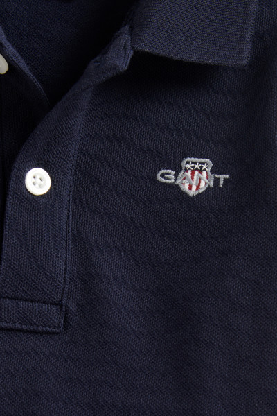 POLOKOŠEĽA GANT SHIELD LS PIQUE POLO SHIRT - Fotografia č. 2