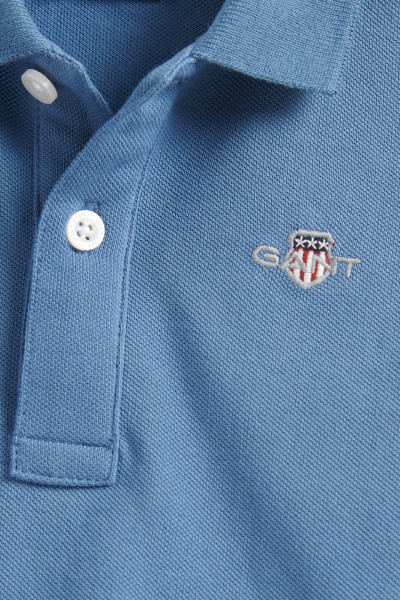 POLOKOŠEĽA GANT SHIELD LS PIQUE POLO SHIRT - Fotografia č. 2