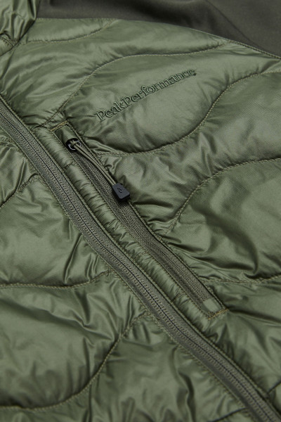 DZSEKI PEAK PERFORMANCE M HELIUM DOWN HYBRID HOOD-AVID BEIGE - Kép 4