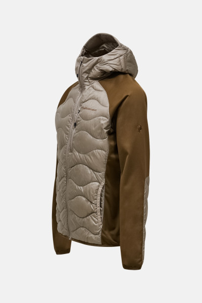 DZSEKI PEAK PERFORMANCE M HELIUM DOWN HYBRID HOOD-AVID BEIGE - Kép 2