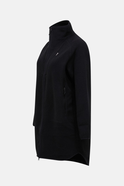 MELEGÍTŐ FELSŐ PEAK PERFORMANCE NATURERUSH PILE LONG HALF ZIP WOMEN - Kép 2
