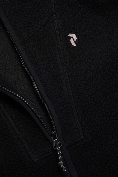 MELEGÍTŐ FELSŐ PEAK PERFORMANCE NATURERUSH PILE LONG HALF ZIP WOMEN - Kép 4