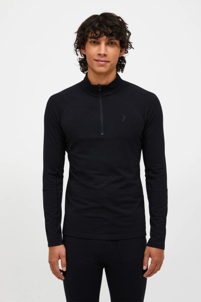 TERMO BIELIZEŇ PEAK PERFORMANCE MAGIC HALF ZIP WOOL-BLEND BASELAYER MEN - Fotografia č. 1