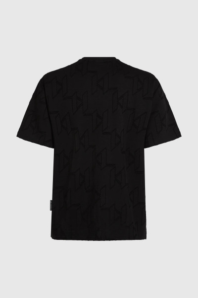 PÓLÓ KARL LAGERFELD KL MONOGRAM DESIGN T- SHIRT - Kép 6