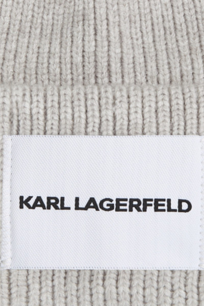 SAPKA KARL LAGERFELD K/ESSENTIAL BEANIE - Kép 3