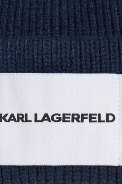 SAPKA KARL LAGERFELD K/ESSENTIAL BEANIE - Kép 3