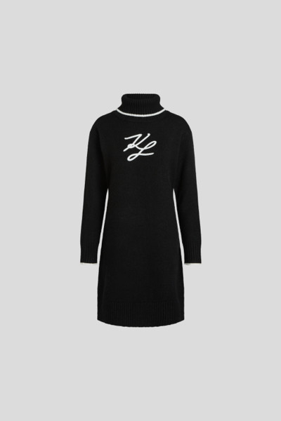 RUHA KARL LAGERFELD SOUTACHE DRESS - Kép 1