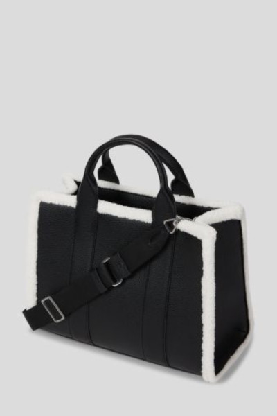 RETIKÜL KARL LAGERFELD K/RSG MD SQUARE TOTE SHEARLING - Kép 2
