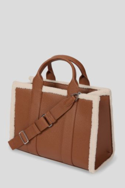 RETIKÜL KARL LAGERFELD K/RSG MD SQUARE TOTE SHEARLING - Kép 2