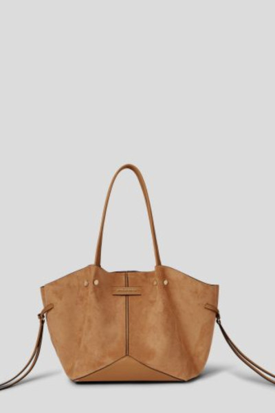 RETIKÜL KARL LAGERFELD K/PIERCED LG TOTE SUEDE - Kép 1