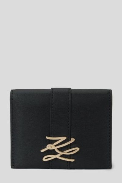 PEŇAŽENKA KARL LAGERFELD K/AUTOGRAPH DROP BIFOLD CH GP - Fotografia č. 1