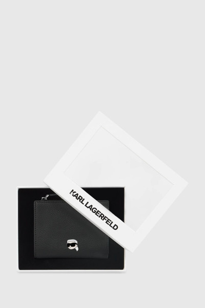 PEŇAŽENKA KARL LAGERFELD IKON PEBBLE SM BIFOLD WLLT GP - Fotografia č. 2