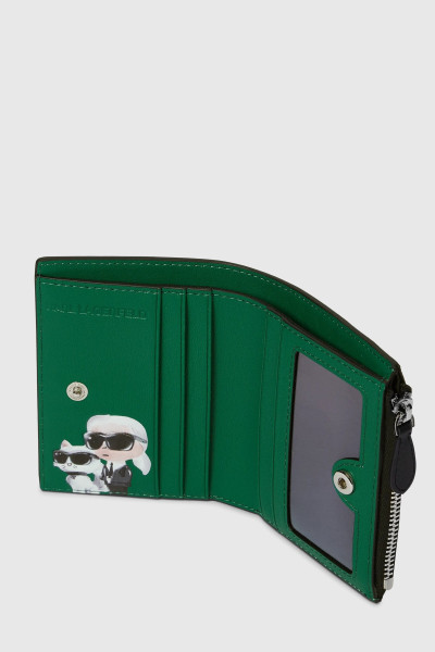 PEŇAŽENKA KARL LAGERFELD IKON PEBBLE SM BIFOLD WLLT GP - Fotografia č. 4