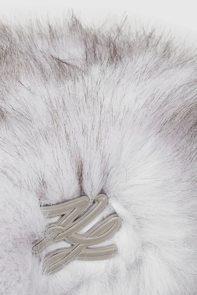 ČAPICA KARL LAGERFELD K/STUDIO FUR TRAPPER HAT - Fotografia č. 3