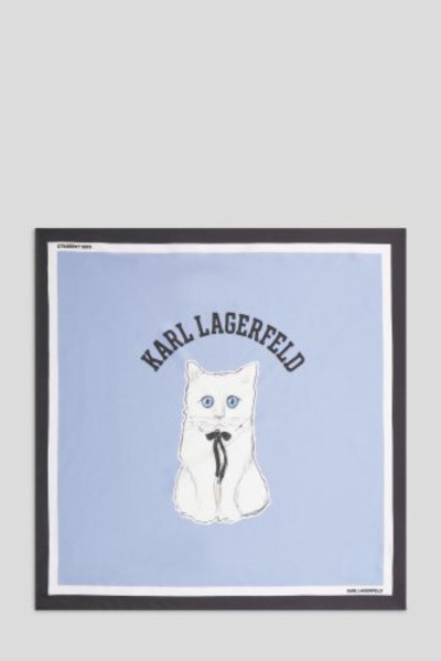 ŠATKA KARL LAGERFELD IKON CHOUPETTE PRINT SLK SCARF - Fotografia č. 2