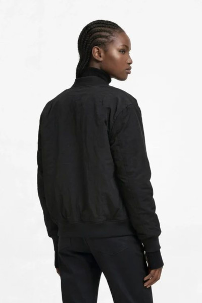 BUNDA KARL LAGERFELD JEANS KLJ REVERSIBLE FAUX FUR BOMBER - Fotografie č. 2