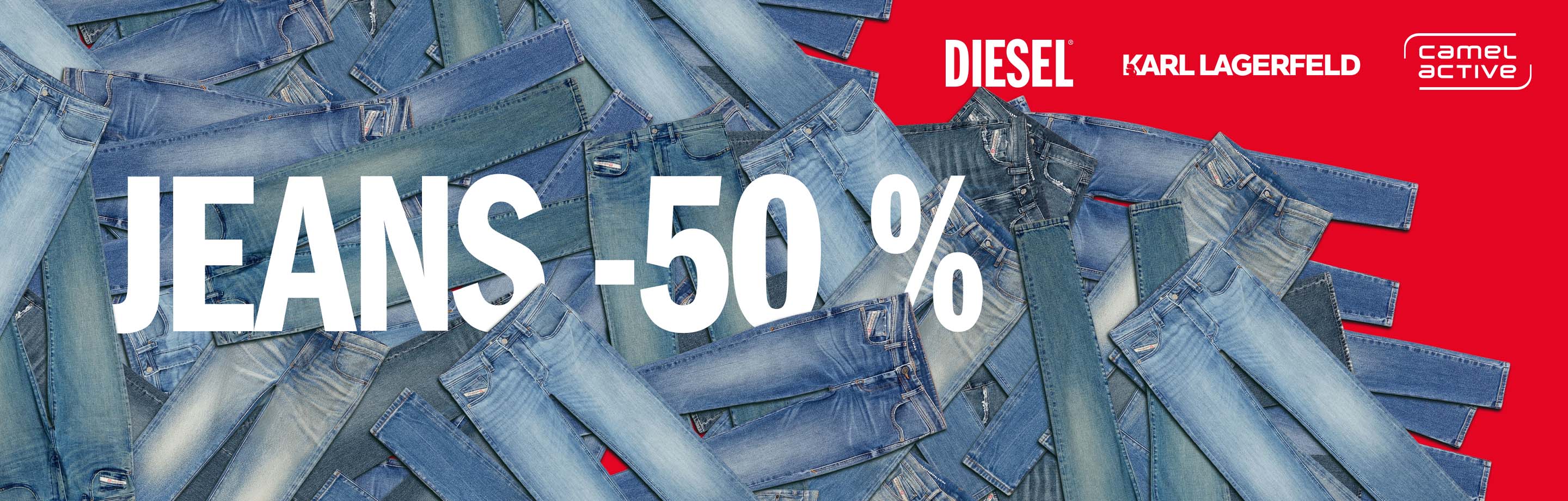 JEANS -50% SK